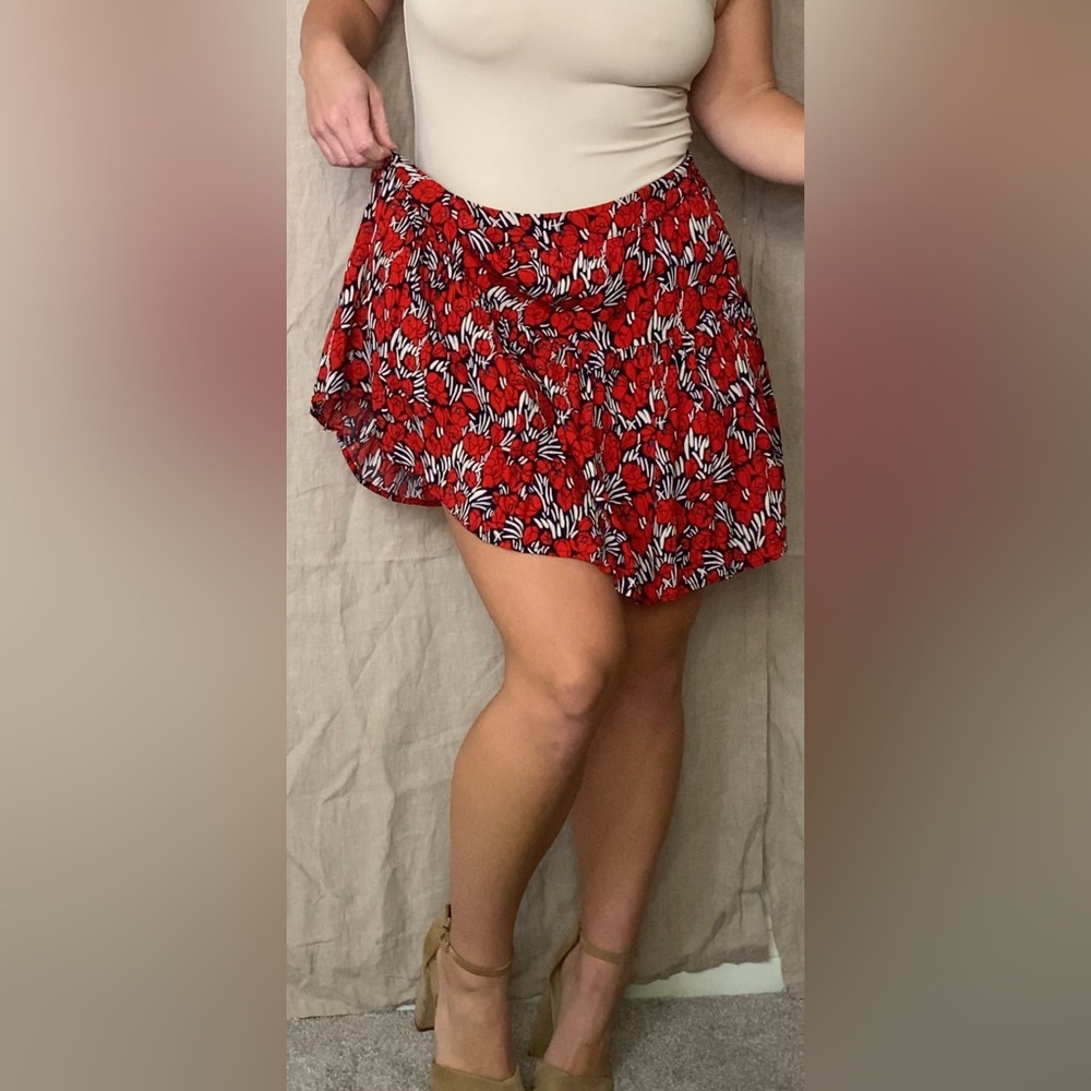 French connection flowy boho skirt